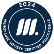 The Menopause Society Certified Practitioner badge