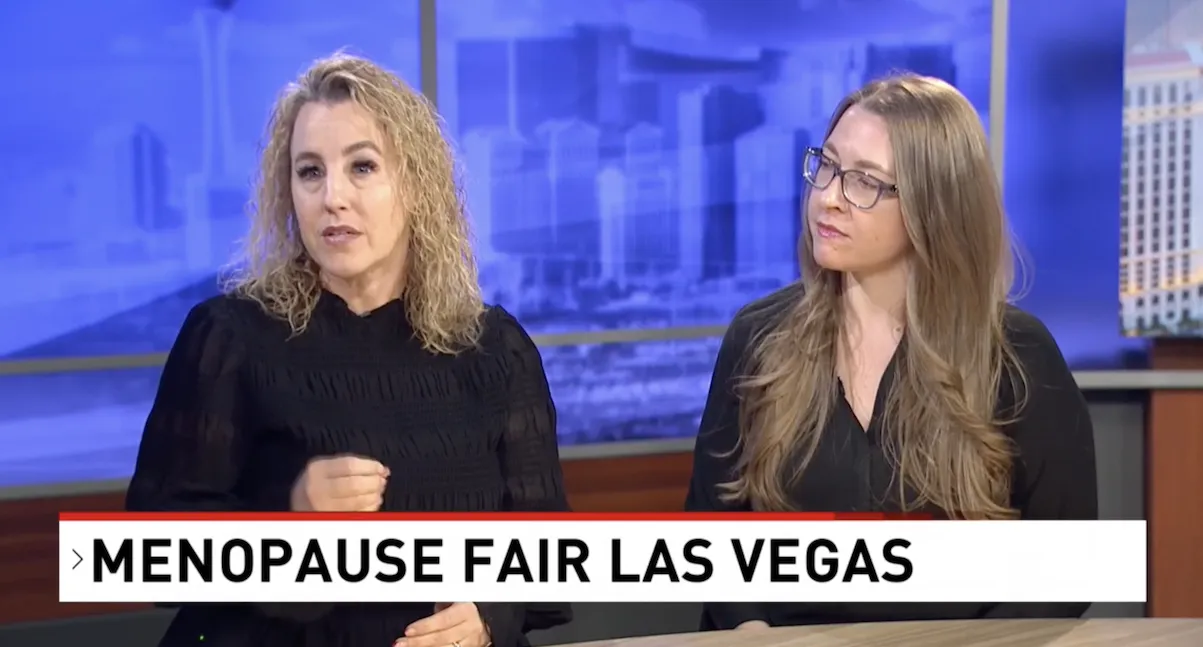 News 3 Las Vegas coverage of the Menopause Fair Las Vegas